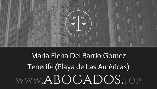 Maria Elena Del Barrio Gomez