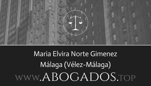 abogado Maria Elvira Norte Gimenez en Vélez-Málaga