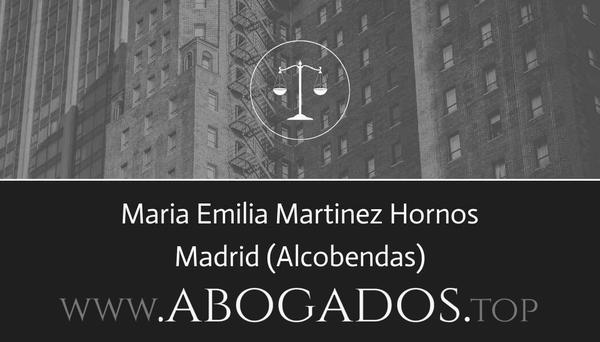 abogado Maria Emilia Martinez Hornos en Alcobendas