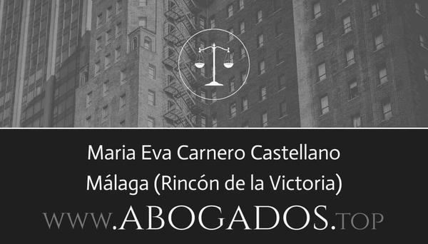 abogado Maria Eva Carnero Castellano en Rincón de la Victoria