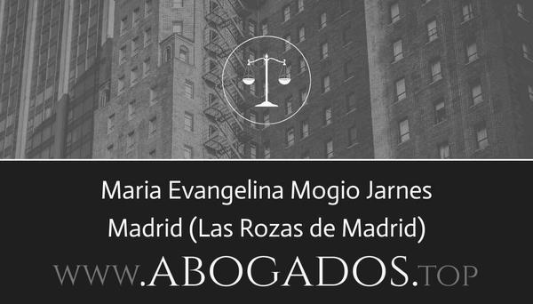 abogado Maria Evangelina Mogio Jarnes en Las Rozas de Madrid