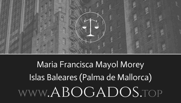Maria Francisca Mayol Morey