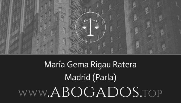 María Gema Rigau Ratera