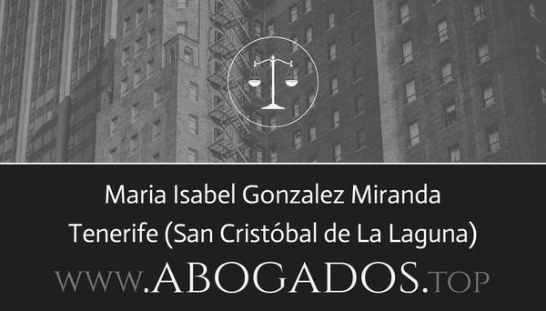 Maria Isabel Gonzalez Miranda