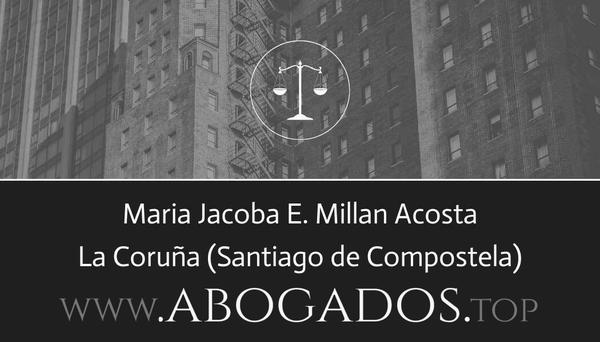 Maria Jacoba E Millan Acosta
