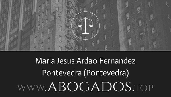 Maria Jesus Ardao Fernandez