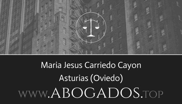 abogado Maria Jesus Carriedo Cayon en Oviedo