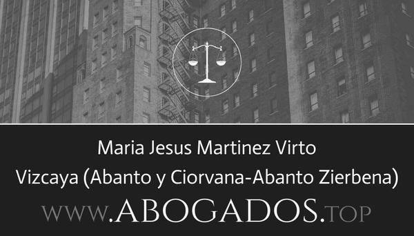 abogado Maria Jesus Martinez Virto en Abanto y Ciorvana-Abanto Zierbena