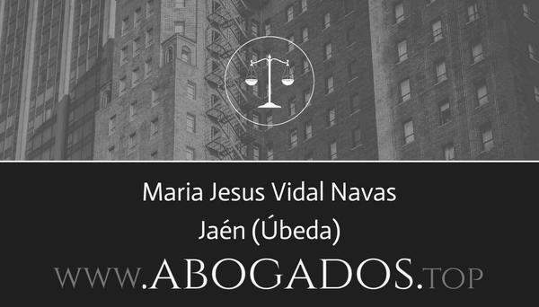 abogado Maria Jesus Vidal Navas en Úbeda