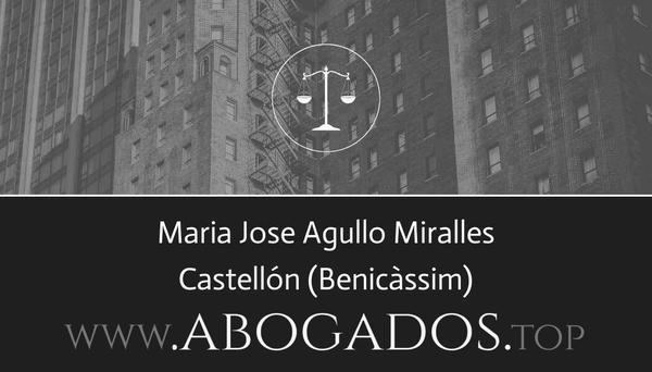 abogado Maria Jose Agullo Miralles en Benicàssim