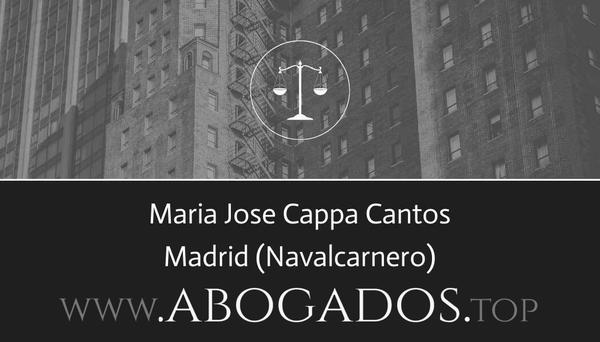 abogado Maria Jose Cappa Cantos en Navalcarnero