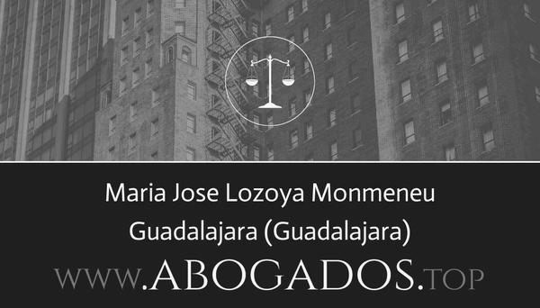 abogado Maria Jose Lozoya Monmeneu en Guadalajara