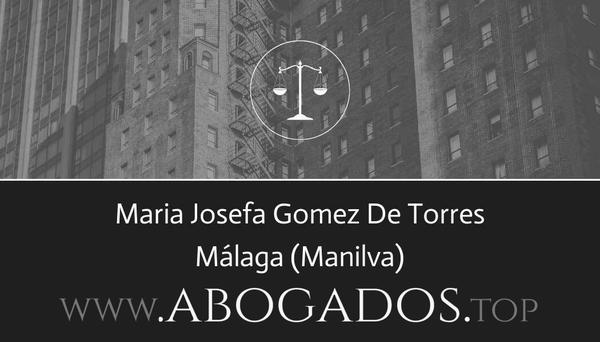 Maria Josefa Gomez De Torres