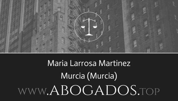 abogado Maria Larrosa Martinez en Murcia