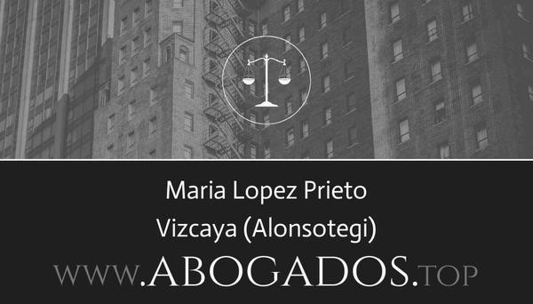 abogado Maria Lopez Prieto en Alonsotegi