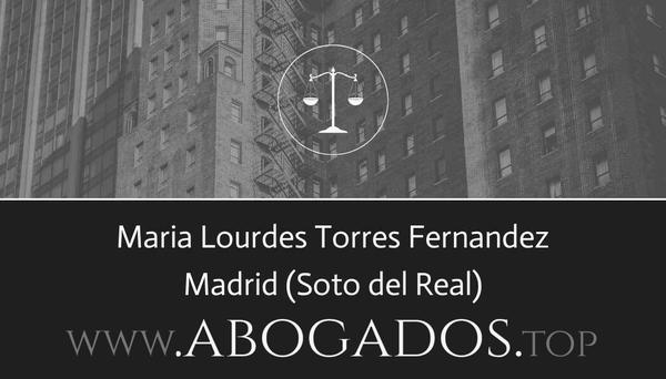 abogado Maria Lourdes Torres Fernandez en Soto del Real