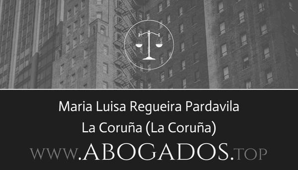 abogado Maria Luisa Regueira Pardavila en La Coruña