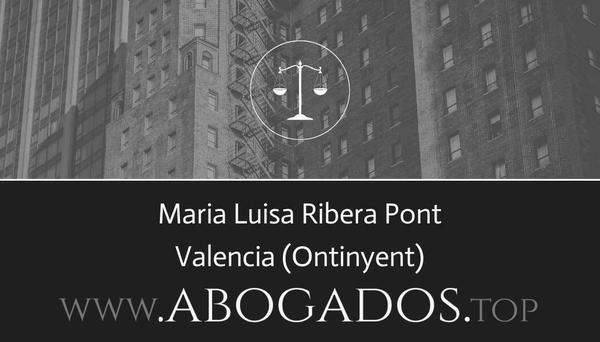 abogado Maria Luisa Ribera Pont en Ontinyent