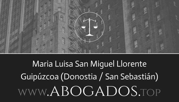 Maria Luisa San Miguel Llorente