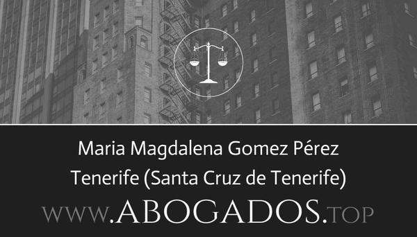 Maria Magdalena Gomez Pérez