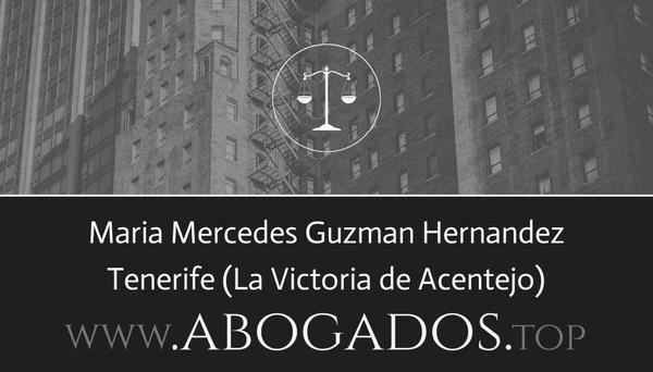 abogado Maria Mercedes Guzman Hernandez en La Victoria de Acentejo