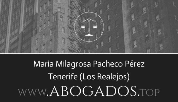 Maria Milagrosa Pacheco Pérez