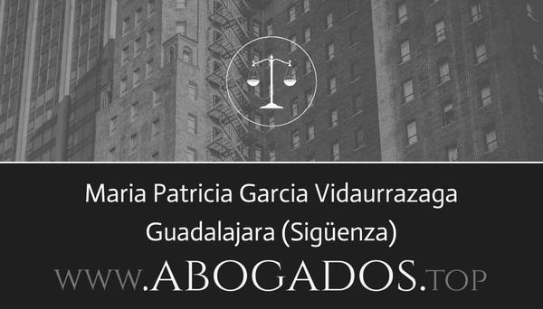 abogado Maria Patricia Garcia Vidaurrazaga en Sigüenza