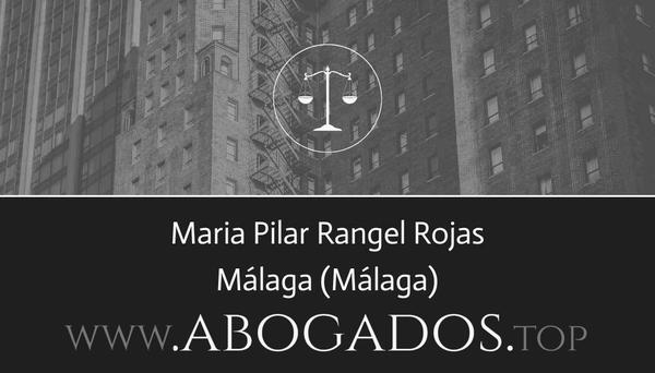 abogado Maria Pilar Rangel Rojas en Málaga