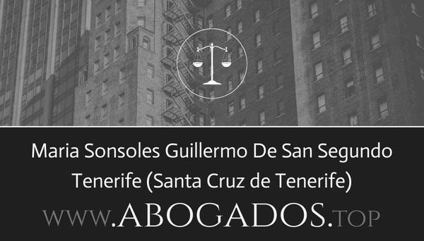 Maria Sonsoles Guillermo De San Segundo