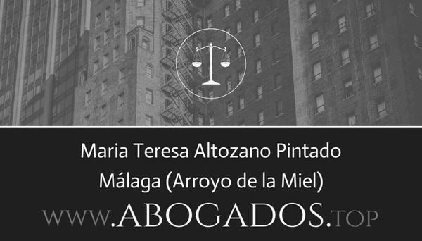 Maria Teresa Altozano Pintado