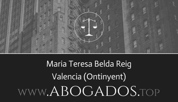 abogado Maria Teresa Belda Reig en Ontinyent