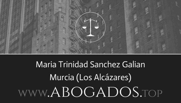 abogado Maria Trinidad Sanchez Galian en Los Alcázares