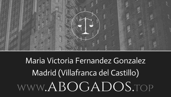 Maria Victoria Fernandez Gonzalez