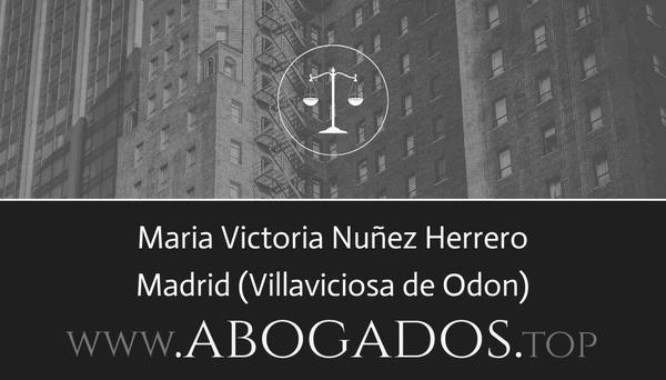 abogado Maria Victoria Nuñez Herrero en Villaviciosa de Odon