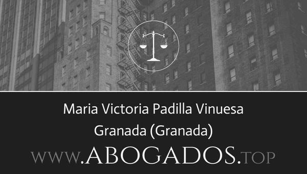 abogado Maria Victoria Padilla Vinuesa en Granada