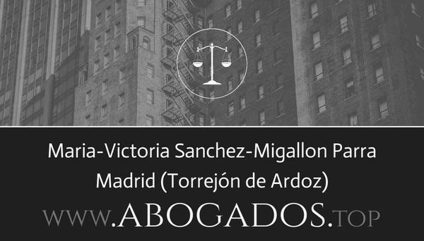 Maria-Victoria Sanchez-Migallon Parra