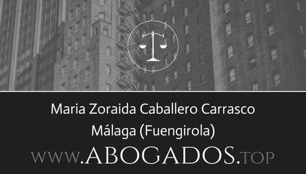 Maria Zoraida Caballero Carrasco