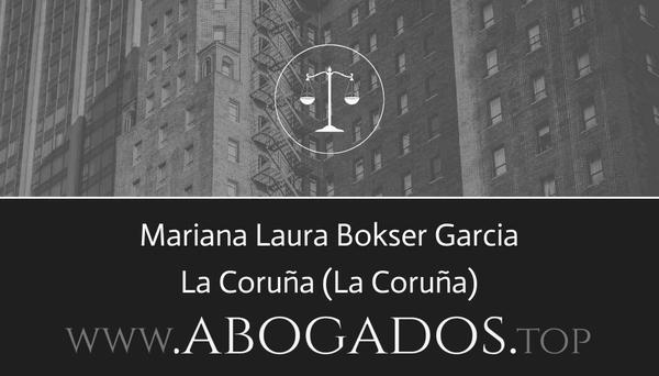 abogado Mariana Laura Bokser Garcia en La Coruña