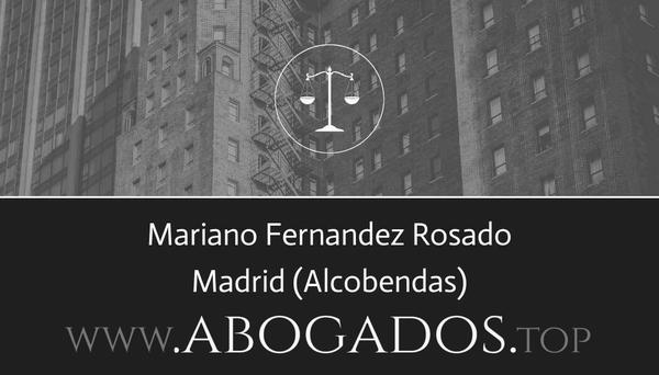 abogado Mariano Fernandez Rosado en Alcobendas