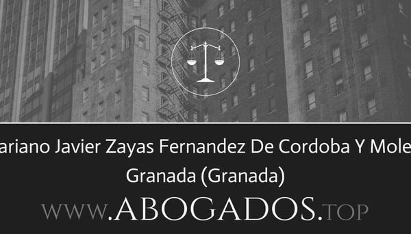 Mariano Javier Zayas Fernandez De Cordoba Y Molero