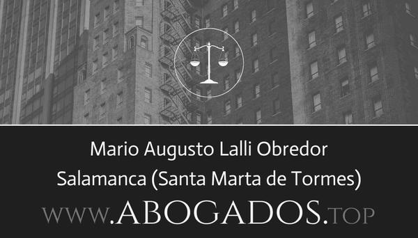 Mario Augusto Lalli Obredor