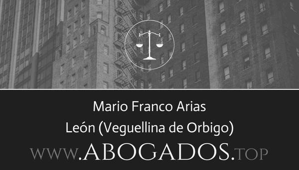 abogado Mario Franco Arias en Veguellina de Orbigo