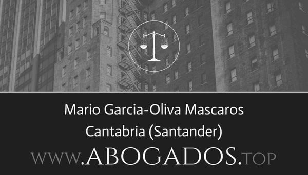 abogado Mario Garcia-Oliva Mascaros en Santander