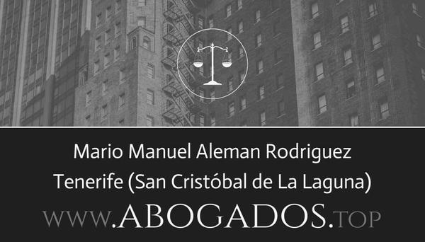 Mario Manuel Aleman Rodriguez