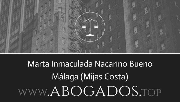 Marta Inmaculada Nacarino Bueno