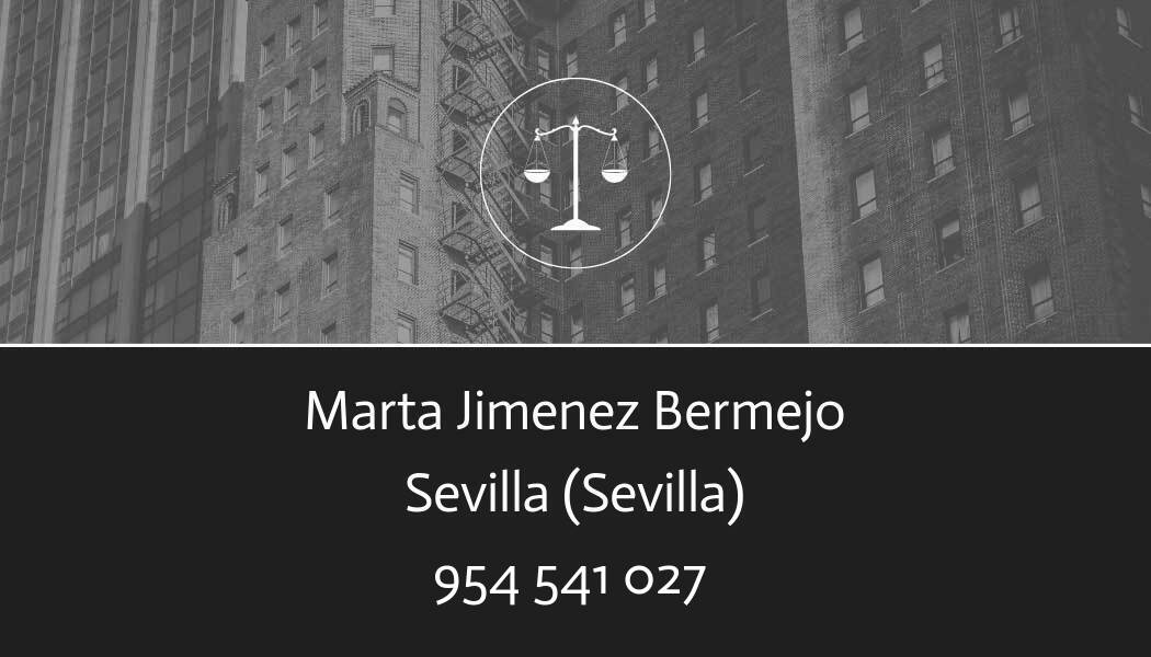 abogado Marta Jimenez Bermejo en Sevilla