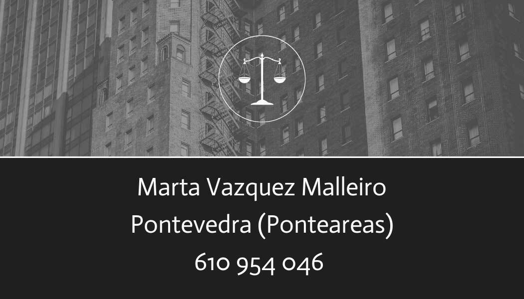 abogado Marta Vazquez Malleiro en Ponteareas