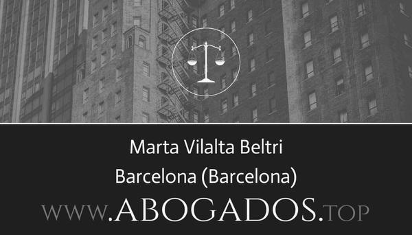 abogado Marta Vilalta Beltri en Barcelona