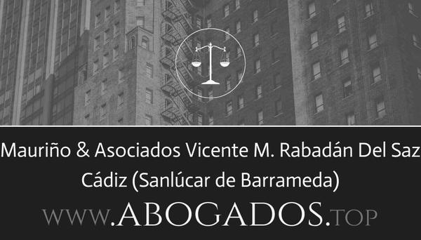 Mauriño & Asociados Vicente M Rabadán Del Saz