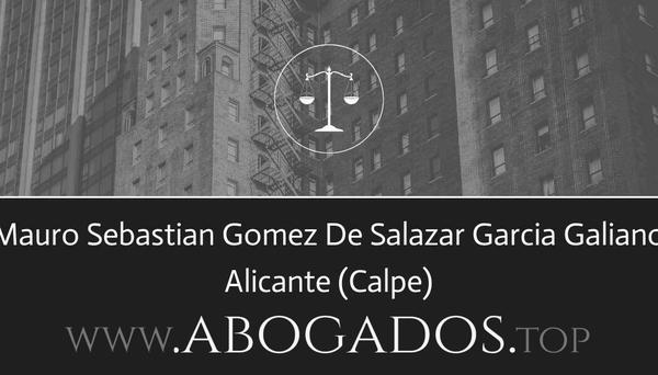 Mauro Sebastian Gomez De Salazar Garcia Galiano